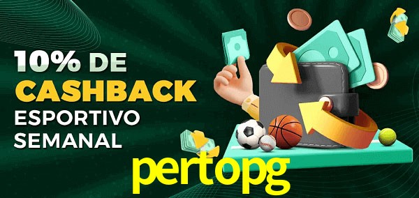 10% de bônus de cashback na pertopg